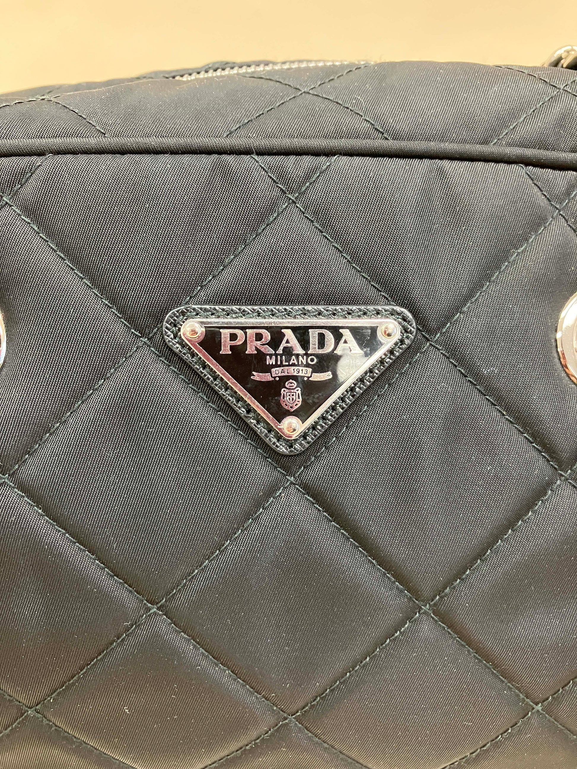 prada shoulder bag with chain