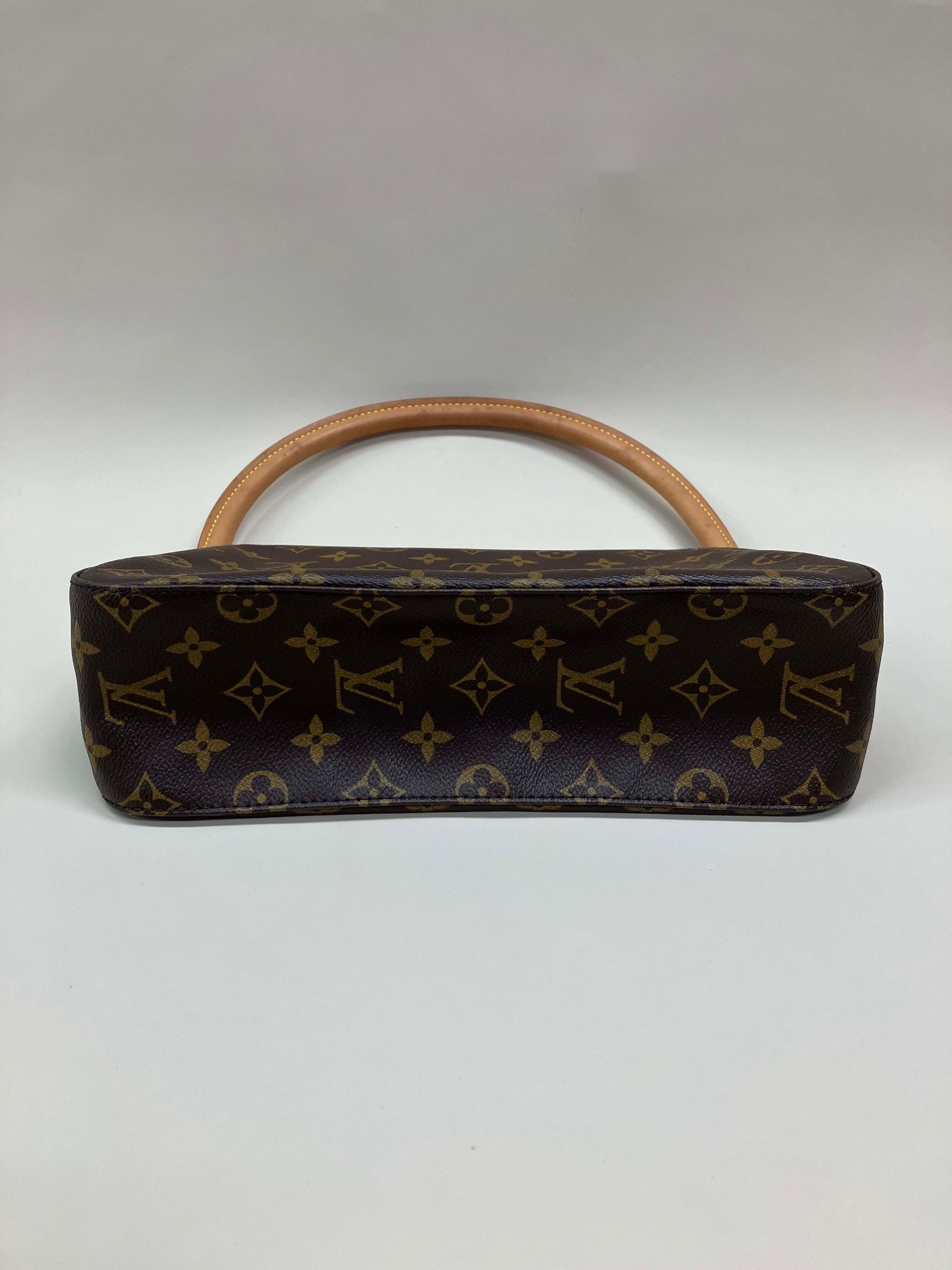 Louis Vuitton Mini LOOPING handbag Brown, Monogram M51147